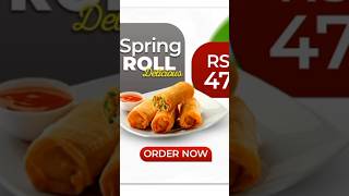 Creative Poster Design in Photoshop Food flyer design in Photoshop [upl. by Egres]