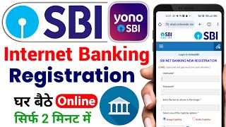 SBI Internet Banking Registration  Online SBI Net Banking Activation  sbi net banking registration [upl. by Naillil323]