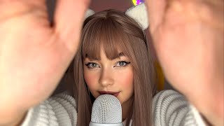 ASMR Purring mouth sounds amp hand movements [upl. by Janeen]