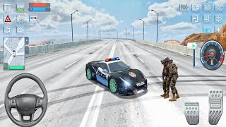 POLICE DRIVING GAME  police sim 2022  android gameplay  gamingvideos [upl. by Deehsar]