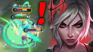 Wild Rift Riven Jungle One Death Challenge in Season 11 [upl. by Aratas857]