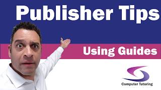 How to use guides in Publisher 2016 [upl. by Eirallam]