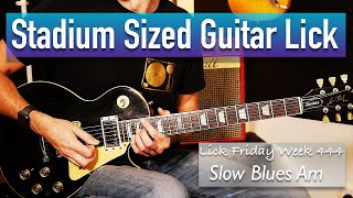 Blues Scale Licks Are Simply The Best  Lick Friday Week 445 [upl. by Ainahtan]