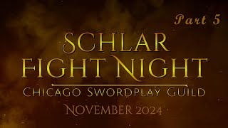 Scholar Fight Night November 2024 Part 5 [upl. by Faxun]