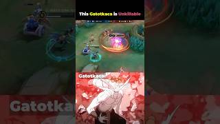 Mobile Legends Gatotkaca is Unkillable mobilelegends mlbb apt shorts [upl. by Shalna145]