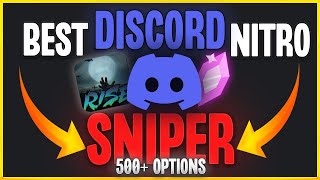 Best Way to Snipe Discord NITRO for FREE Using RiseSelfbot  2023 [upl. by Elenahc90]