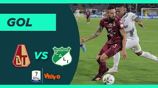 Deportes Tolima vs Deportivo Cali 10  Superliga BetPlay Dimayor 2021  Vuelta [upl. by Vanhook886]