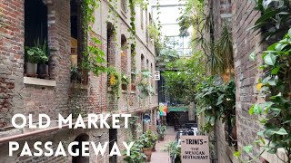 Walking Through the Old Market Passageway in Omaha [upl. by Tahpos]