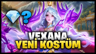 VEXANA HAZIR METADAYKEN YENİ KOSTÜM GELMİŞ🤣  Mobile Legends [upl. by Hannaoj671]