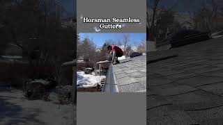 How To Install Gutters From The Roof shorts [upl. by Foscalina]