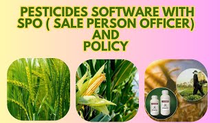 PESTICIDE SOFTWARE WITH POLICY AND SPO  DIGITAL SOFTBIZ [upl. by Bluh]