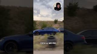 E63S AMG vs F90 M5 [upl. by Sheya]