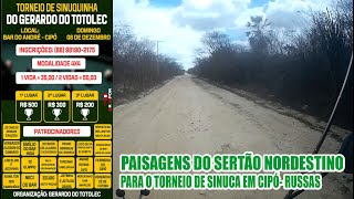 PAISAGENS DO SERTAO NORDESTINO CHEGAMOS EM CIPO RUSSAS CE [upl. by Ihdin]