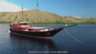 Samata Luxury Liveaboard  Private Yacht Charter Indonesia [upl. by Kcirtapnhoj]