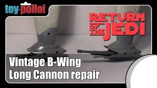 Fix it guide  Star Wars BWing broken long gun repair [upl. by Airotel]