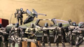 Halo Stop Motion ODST Mission Briefing [upl. by Sil]