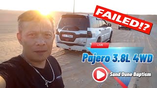 Mitsubishi Pajero 38L V6 Signature  Sand Dune Baptism AL Quaa Milky Way Spot  A BIG FAIL [upl. by Creath]