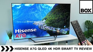 Hisense A7G QLED 4K UHD HDR 2021 Smart TV Review  65quot [upl. by Sairacaz56]