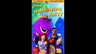 Barneys Halloween Party 1999 VHS [upl. by Eizdnil684]