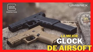 Esta es la GLOCK 💎 corredera METÁLICA de AIRSOFT que buscabas [upl. by Fadiman667]