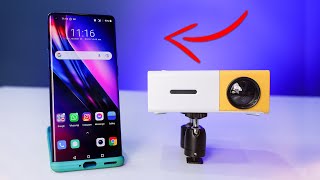 How to connect Phone to Projector Wirelessly With WiFi  Quick Tutorial [upl. by Enirhtac]