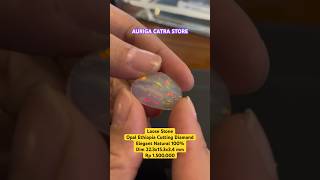 Loose stone Opal Ethiopia Cutting Diamond Natural 100  AURIGA CATRA opal blackopal sell [upl. by Cram]