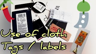 4 Easy DIY With Price Tags ✨  use of cloth tags  easy craft ideas  recycle  cloth labels reuse [upl. by Nicolais232]