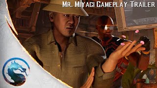 Mortal Kombat 1  Mr Miyagi Gameplay Trailer [upl. by Geneva]