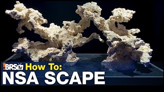 How to NSA Aquascape A step by step negative space guide for your reef tank  Marco Reef Saver Rock [upl. by Sisi120]