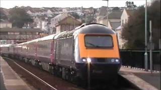 Trains at Dawlish  211211 [upl. by Nwahsed]