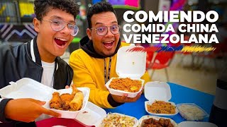 PROBANDO COMIDA CHINA VENEZOLANA DE LA ARROZERIA [upl. by Coughlin]