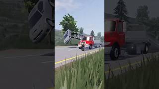 🦅Fleeing suspect uses flatbed as a ramp [upl. by Llednohs563]