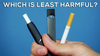 Vaping vs Smoking vs IQOS Which is Least Harmful 🚬 [upl. by Iruahs]