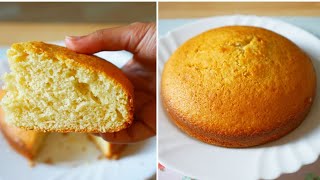 1 Egg Sponge Cake In Blender  Vanilla Sponge Cake Recipe [upl. by Melton]