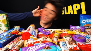 ASMR CHOCOLATE MUKBANG MILKA OREO NUTELLA KINDER TWIX KITKAT MOCHI McBang ASMR Eating [upl. by Mariellen]