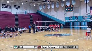 092524 ReefJV V Coral GablesJV [upl. by Kelda236]