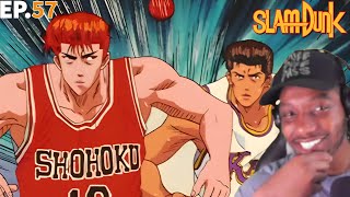 Slam Dunk Ep57 Reaction Coach Anzais Plan for Maki 🤔 [upl. by Lecrad]