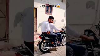 Harsh likhari🥳 seplender Ride 😱 seplenderlovers shorts ❤️ [upl. by Anawad]