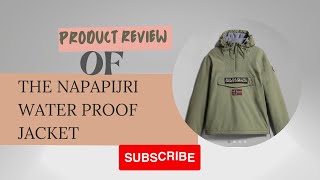 Product review of the Napapijri Rainforest Winter 3 Nylon Jacket amazon affiliate work review [upl. by Siseneg]