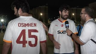 Napoli Palermo 50 spunta OSIMHEN al MARADONA 🤣👕🏟️ [upl. by Damiano88]