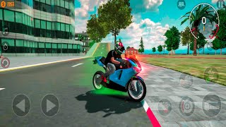 Xtreme motorbike game  bike racing stunt  bike riding  full speed bike racing  Android Gameplay [upl. by Shepley]