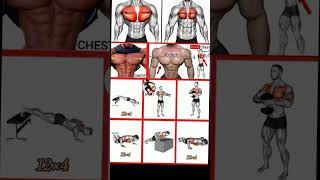 Good pectoral muscle exercises sport gym workout homeworkout homegymmotivation training [upl. by Jemima]