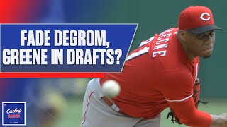 MLB fantasy baseball SP preview  ranks Is deGrom a fade 2023  Circling the Bases FULL SHOW [upl. by Kiryt]