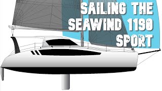 Sailing the Seawind 1190 Worlds most affordable production daggerboard cat WALK THROUGH amp SAIL [upl. by Atirehs]