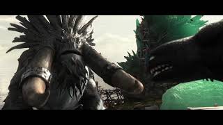 HTTYD2 Toothless vs Bewilderbeast but with The Touch playing [upl. by Nerej564]