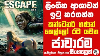 සුපිරි කෑලි හොය හොය ගහන ගේම 😜 Escape 2024 Full Movie Sinhala  Sinhala Movie Reviwe  Full Film [upl. by Ainimre300]