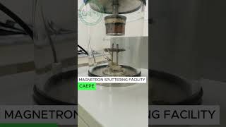 Magnetron Sputtering Technique for Thin film deposition  Fabrication Technology Facility  CAEPE [upl. by Notsreik]