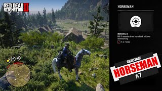 Horseman 7 challenge Red Dead Redemption 2 [upl. by Neron]