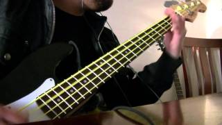 Los Tres  El Aval Bass Cover [upl. by Oznohpla]