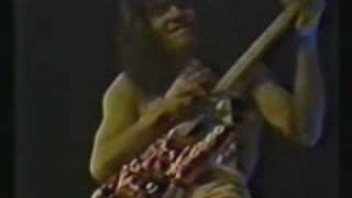 EDDIE VAN HALEN  guitar solo part 1 Largo 1982 [upl. by Bj122]